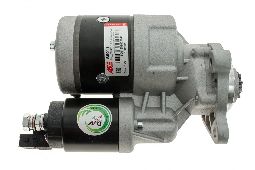 Стартер Skoda Fabia/Octavia 99-03 (12V/1.0KW) (z=9)
