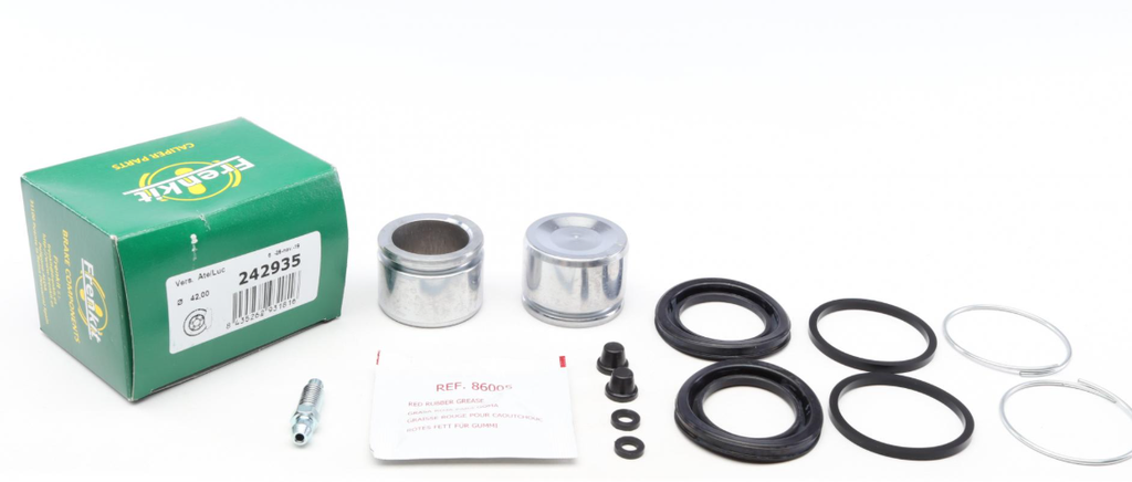 Ремкомплект супорта (заднього) MB E-class (W210) 95-03 (d=42mm) (+2 поршня) (Ate)