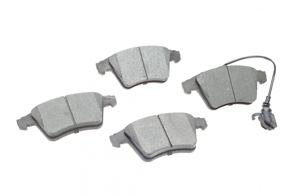 Колодки тормозные (передние) VW T5 03- (18mm/17.6mm) (с датчиками)