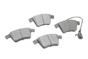 Колодки тормозные (передние) VW T5 03- (18mm/17.6mm) (с датчиками)