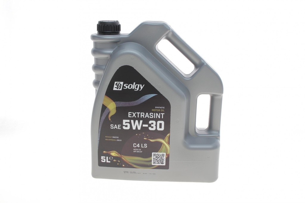 Масло 5W30 EXTRASINT C4 LS (5L) (RN 0720/MB226.51/API SN/CF/ACEA C4 совместимо A3/B4)
