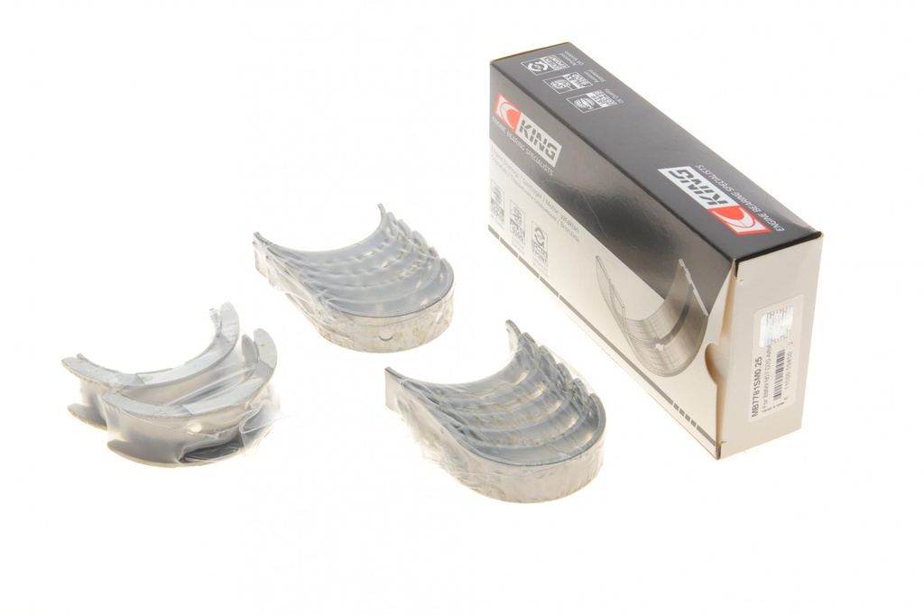 Вкладыши коренные BMW 3/4/5/6/7/X3/X4/X5/X6 (N57) 3.0d 08- (+0.25) (замена на MB7781SX0.25)