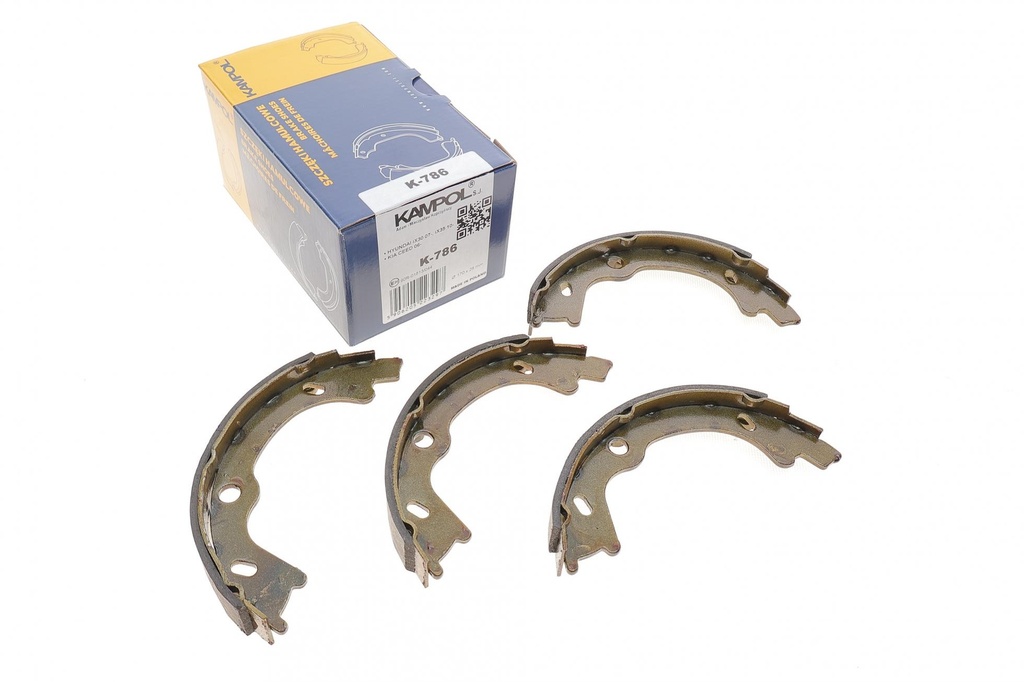 Колодки ручника Hyundai i30/Elantra 07-/Kia Cee'd 06- (167x27)