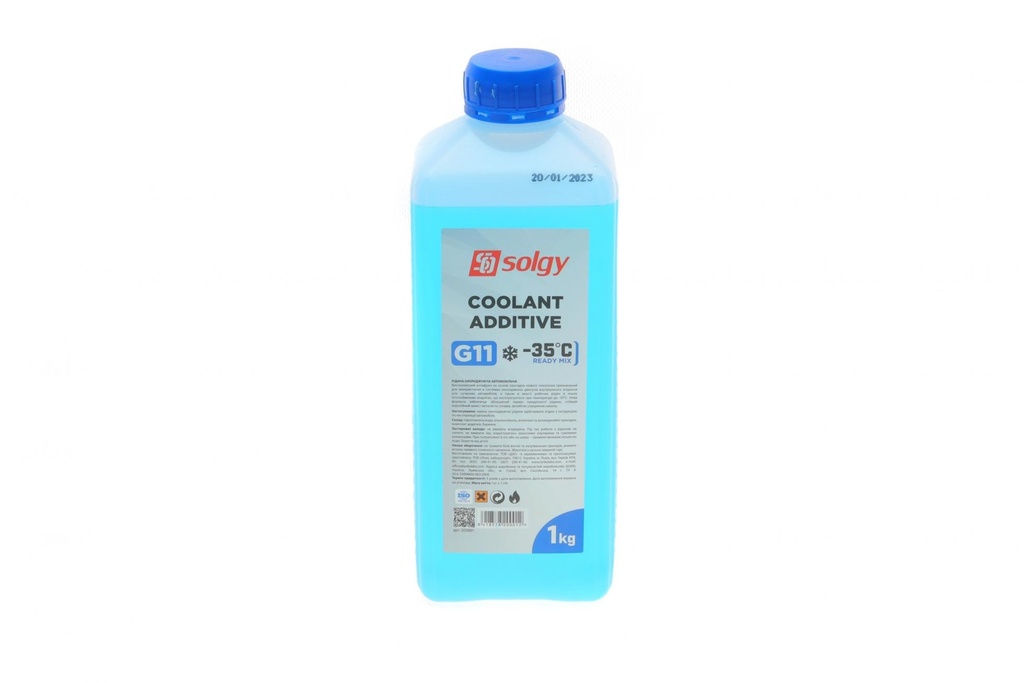Антифриз (синий) G11 (1kg) (-35°C готовый к применению)