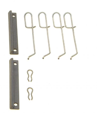 Планка супорта (переднього) прижимна (к-кт) Citroen Saxo 96-04/Peugeot 205/305/405 79-98 (Bendix)