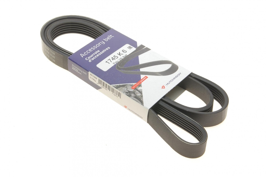 Ремінь генератора Ford Connect 1.8TDCi 06-14/Citroen C5 2.0HDi 00- (6PK1745)