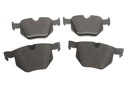 Колодки тормозные (задние) BMW 5 (E60/E61)/6 (E63/E64) 03- (ATE)