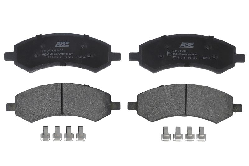 Комплект гальмівних колодок передн , CHRYSLER ASPEN  DODGE DAKOTA, DURANGO, RAM, RAM 1500  RAM 1500 3.0D-6.7 06.01-