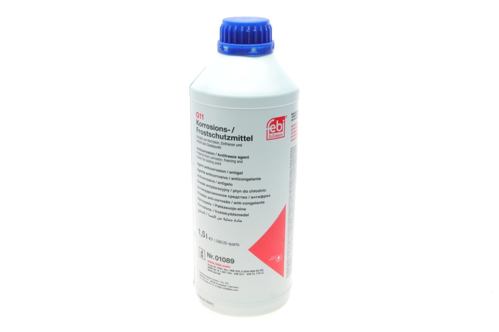 Антифриз (синий) G11 (1.5L) (MB325.0/325.2)