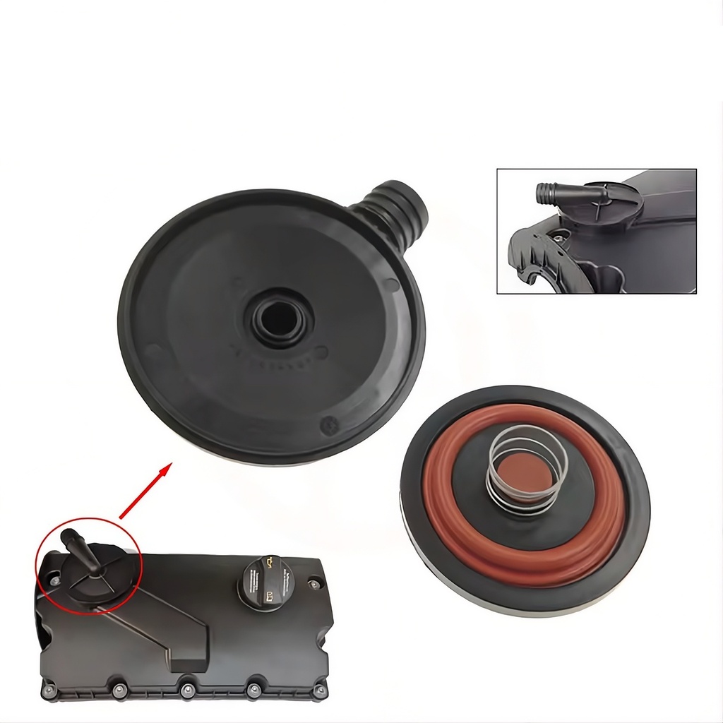 Ремкомплект клапанной крышки с мембраной VW, Audi, Skoda 1.9 TDI и 2.0 TDI 038103469AE, 038103475N