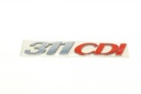 Напис "311CDI" MB Sprinter 06- (для задніх дверей)