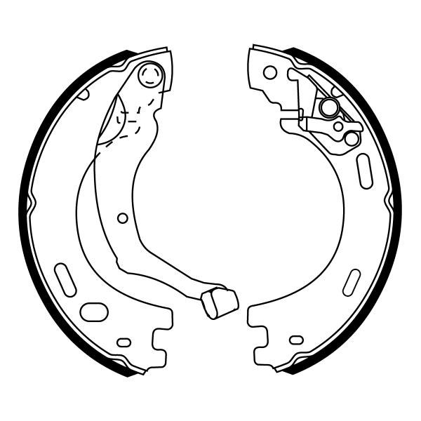 Гальмівна колодка LAND ROVER DEFENDER, DISCOVERY III, DISCOVERY IV, RANGE ROVER SPORT I 2.2D-5.0 07.04-12.18