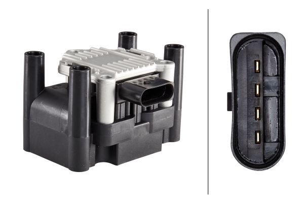 катушка зажигания AUDI A1, A2, A3, A4; SEAT ALHAMBRA, ALTEA, ALTEA XL, AROSA, CORDOBA, CORDOBA VARIO, EXEO, EXEO ST, IBIZA II, IBIZA III, IBIZA IV, IBIZA IV ST, INCA, LEON 1.0-2.0LPG 11.94-