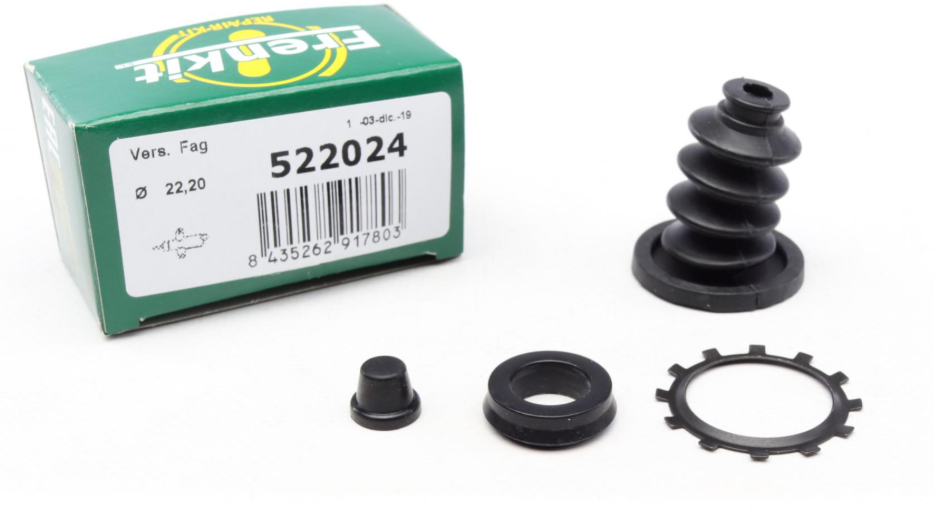 Ремкомплект циліндра зчеплення (робочого) VW Golf II/III/T4 -98 (d=22,2mm) (Fag)