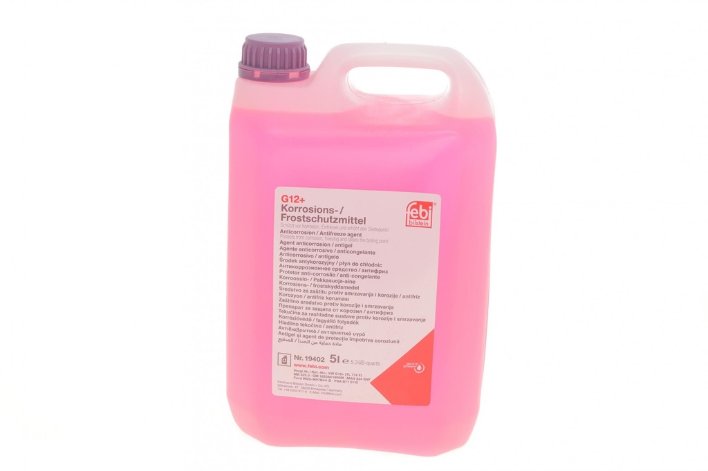 Антифриз (фиолетовый) G12 Plus (5L) (MB325.3)