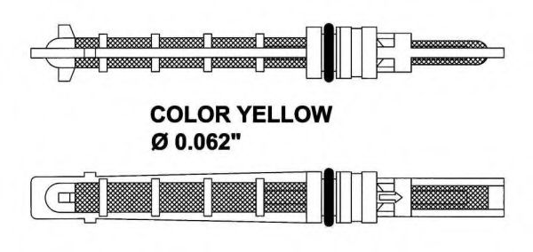 Клапан системы кондиционирования Audi A4/A6/VW Passat 96-05