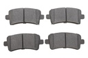 Колодки тормозные (задние) Opel Insignia 08-17/Chevrolet Malibu/Bentley Flying Spur 12-/Saab 9-5 10-