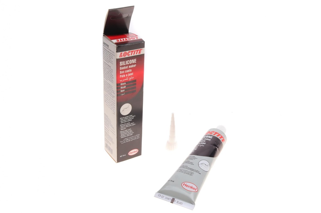 LOCTITE GASKET MAKER, 70ML Герметик (+ 250C) (чорний) (силіконовий)