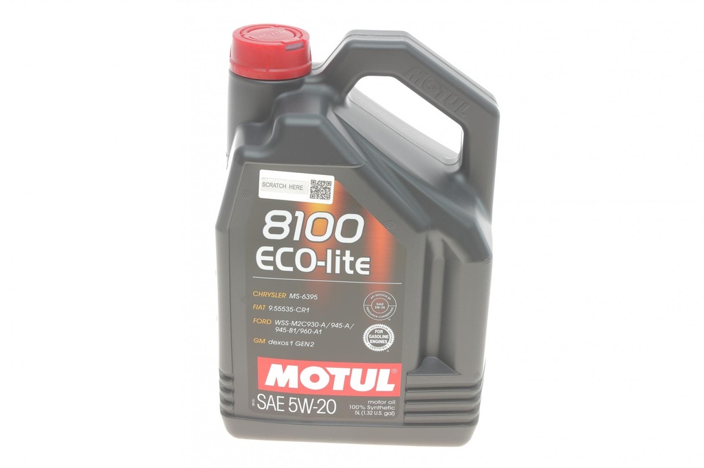 Масло 5W20 8100 Eco-lite (5L) (GM dexos1 GEN3/M2C 930-A/M2C 945-A)