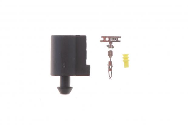 Роз'єм (фішка) датчика тиску оливи Audi/Skoda/VW (1 конт.) (1.5mm)