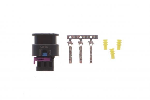 Роз'єм (фішка) електричний Audi A4 09-/MAN TGE 16-/VW T5/T6 09- (3 конт.) (1,2 mm)