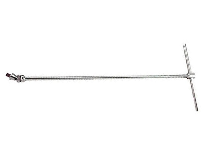 Вороток для насадок, 1/2 дюйм, квадрат, з плаваючою головкою / тип " T " / (EN) swivel, довжина: 500 мм, кількість інструментів: 1шт