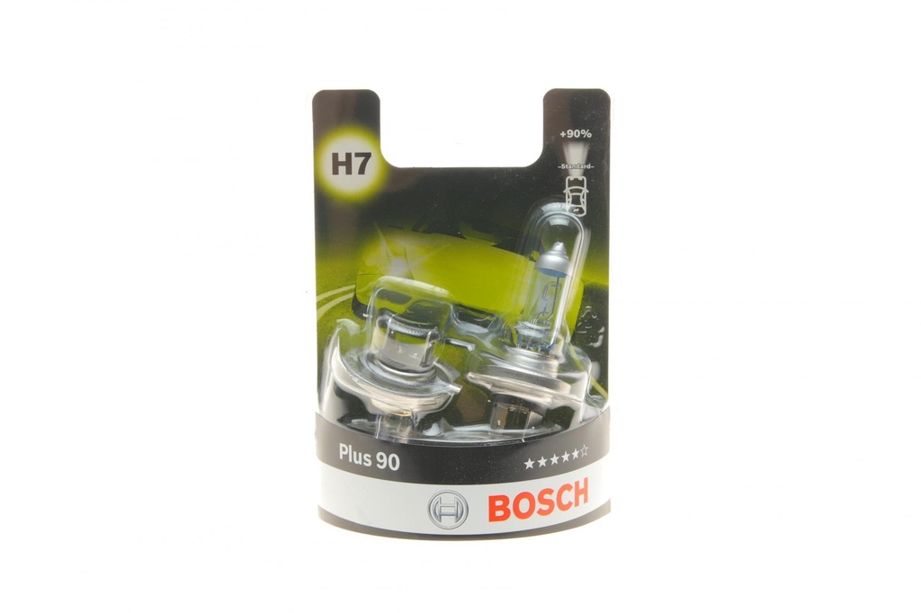 Автолампа H7 12V 55W PX26d +90% DuoBox (к-кт 2 шт) BL