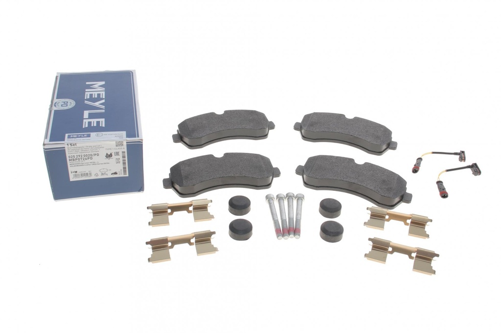 Колодки гальмівні (передні) MB Sprinter (906) 508-519/VW Carfet 30-50 06-