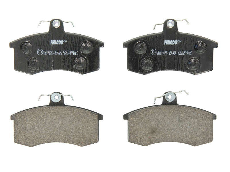 Комплект гальмівних колодок передн (з гвинтами гальмівного супорта), JEEP GRAND CHEROKEE IV; LADA 110, 111, 112, KALINA, KALINA II, NOVA, PRIORA, SAMARA; ZAZ SLAVUTA, TAVRIA 1.1-6.4 01.86-