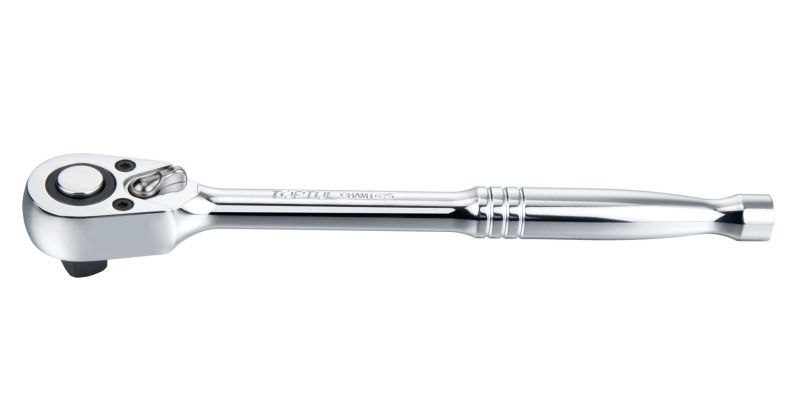 Тріскачка 1/4" 72 зубці (металева ручка) TOPTUL CHAM0813