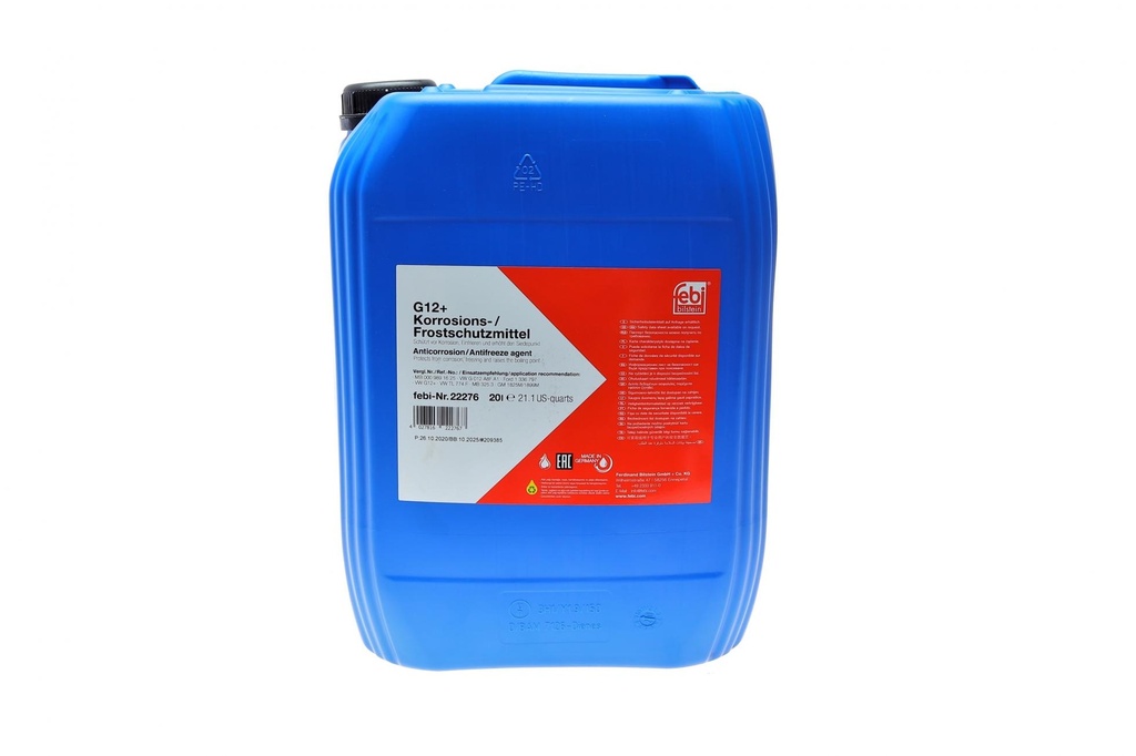 Антифриз (фиолетовый) G12 Plus (20L) (MB325.3)