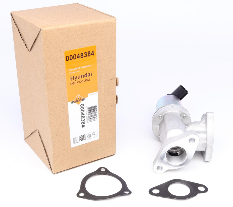 Клапан EGR Hyundai Santa Fe/Sonata/Tucson 2.0D/2.2D 01-