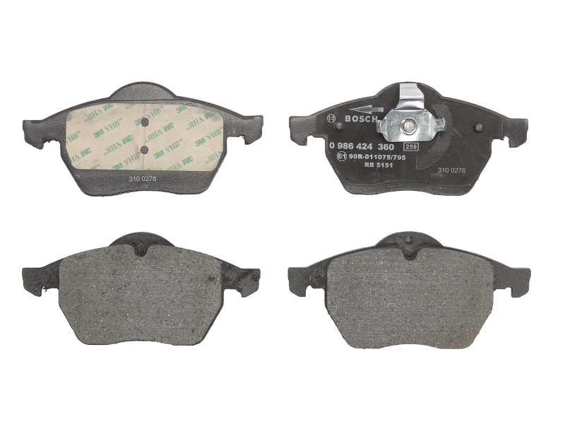 Колодки гальмівні (передні) Opel Astra G 99-02/Vectra B 95-03/Calibra A 91-97/Saab 9-3 98-09
