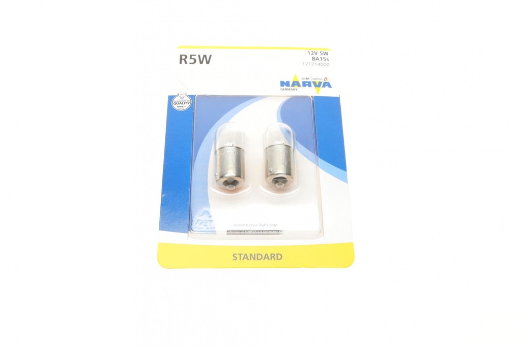 Автолампа R5W 12V 5W BA15s Standard (блистер/комплект 2шт.)