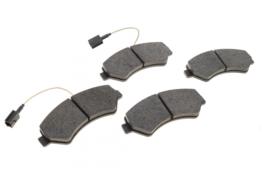 Колодки гальмівні (передні) Citroen Jumper/Fiat Ducato/Peugeot Boxer 2.0-3.0HDi 06- R16(з датчиком)