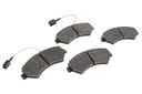 Колодки тормозные (передние) Citroen Jumper/Fiat Ducato/Peugeot Boxer 2.0-3.0HDi 06- R16 (с датчиком)