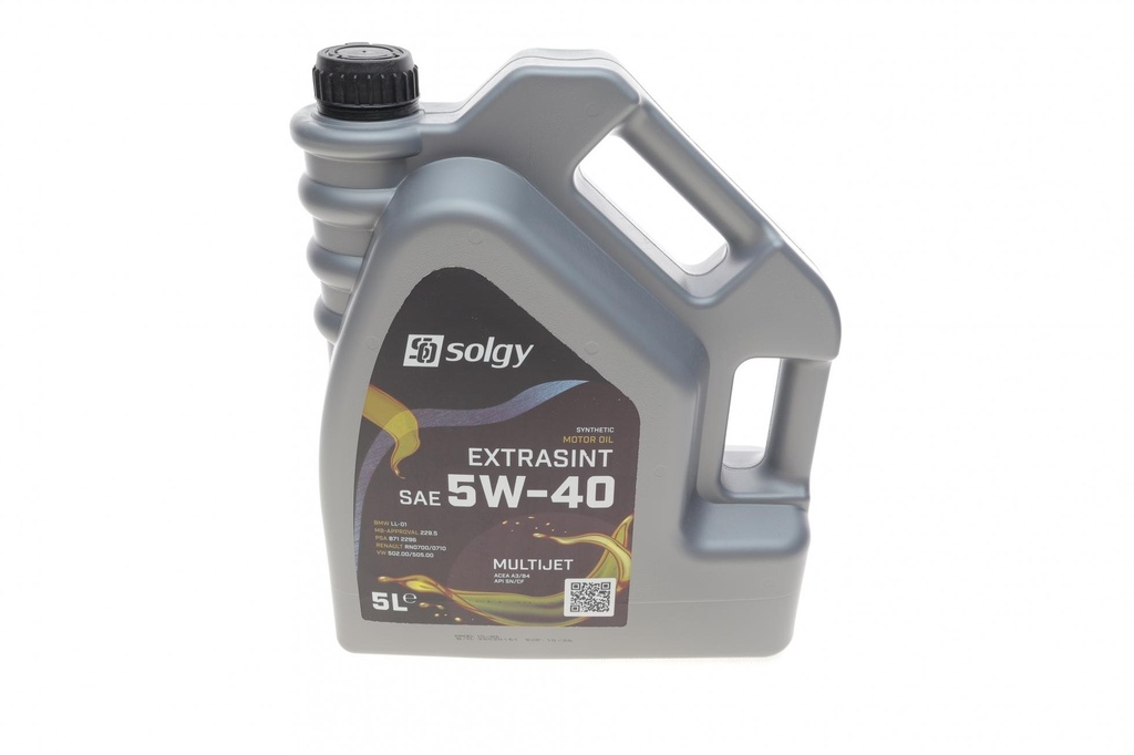 Масло 5W40 EXTRASINT MULTIJET (5L) (RN 0700/0710/MB226.51/API SN/CF/ACEA A3/B4)