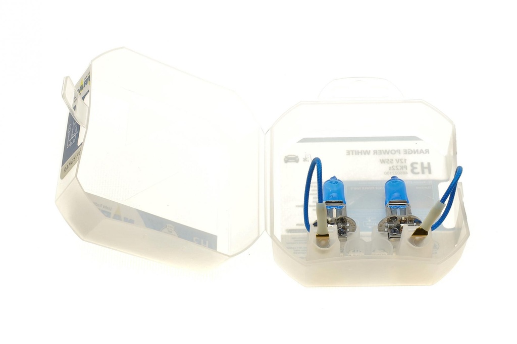 Автолампа H3 12V 55W PK22s Range Power White (4500K) (к-кт 2 шт)