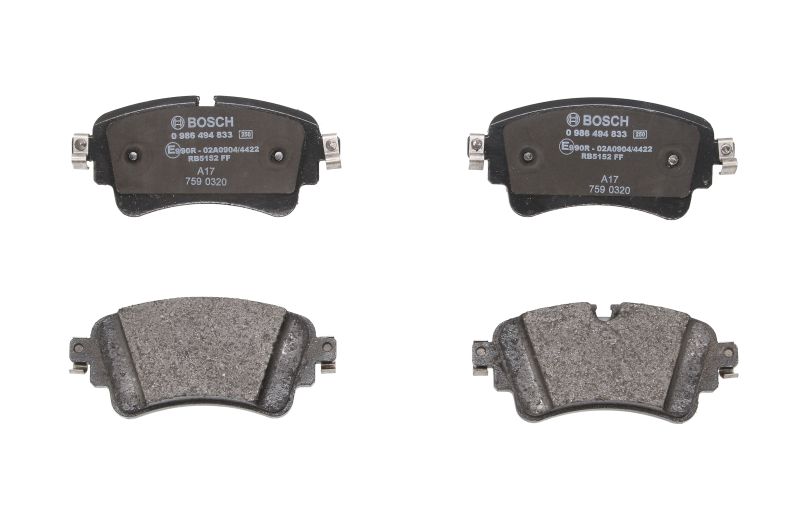 Колодки гальмівні (задні) Audi A4/A5/Q5/Q7 2.0 TFSI/TDI/3.0 TDI 15- (TRW)
