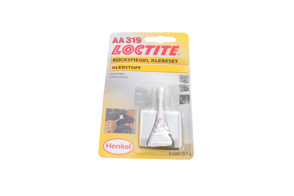 LOCTITE AA 319, 5ML+1 MESH Клей для дзеркал заднього виду