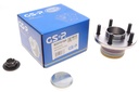 Підшипник маточини (задньої) Ford Connect 02-13 (+ABS)(к-кт)