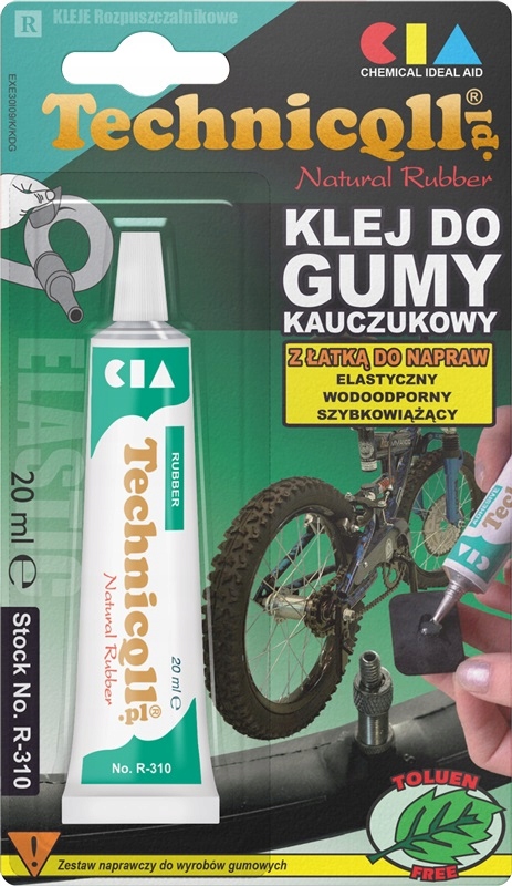 Technicqll R-310 Клей каучуковий резиновий латки 20ml тюбик