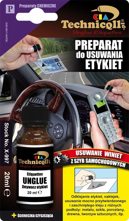 Technicqll P-997 Очисник етикеток 20ml флакон