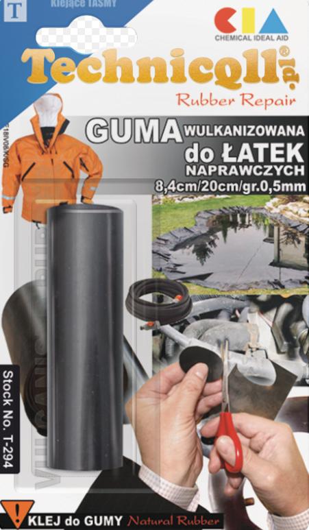 Technicqll T-294 Вулканізована резина латка 8.4cm/20cm