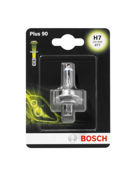 Автолампа H7 12V 55W PX26d Plus 90% (BL)