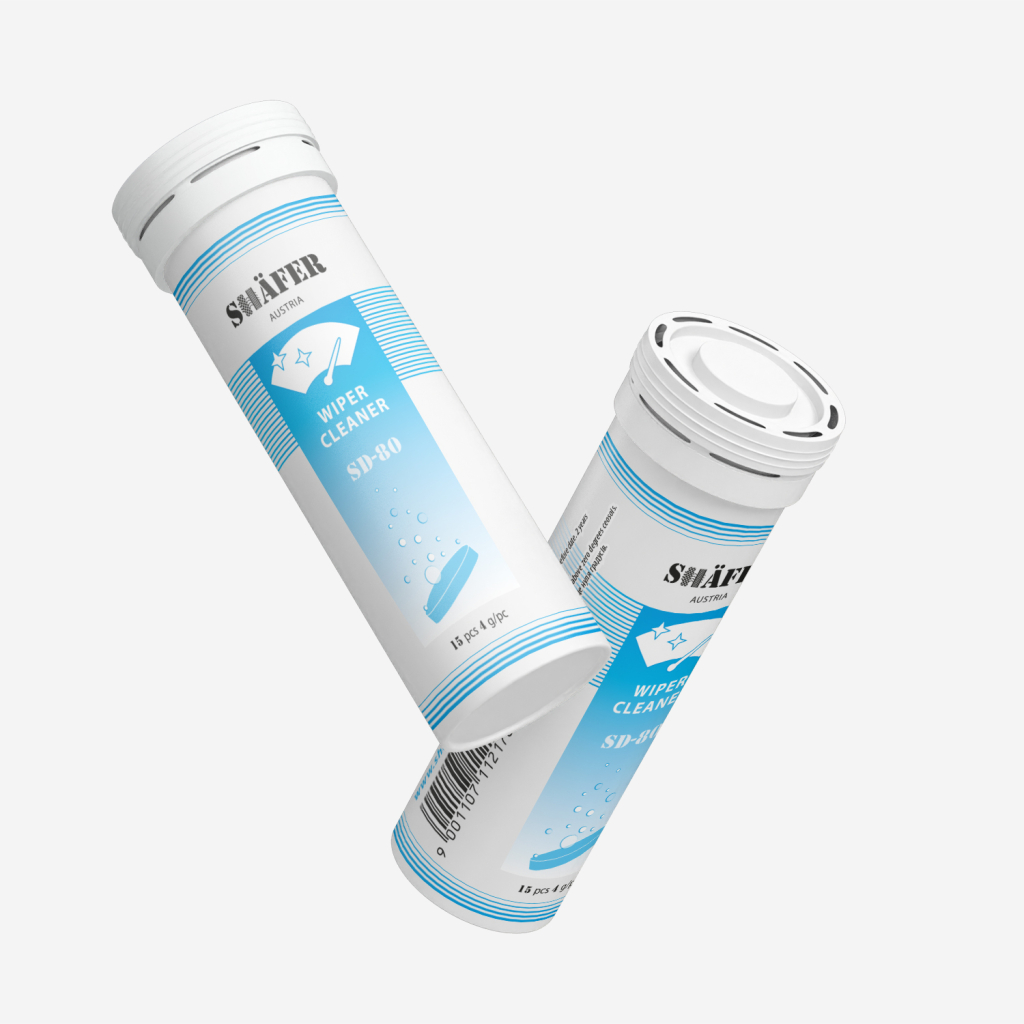 Концентрат омивача літній в таблетках, 15 шт в тубі, 1 таблетка на 6 л. води.