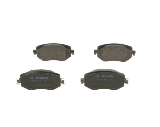 [0 986 424 386] Колодки тормозные (передние) Renault Megane IV 15-