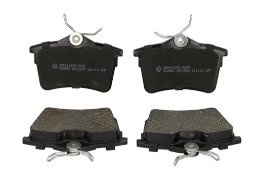 [RD.330012PRF] Колодки гальмівного диска CERAMIC CITROEN BERLINGO, PEUGEOT PARTNER 08- задні