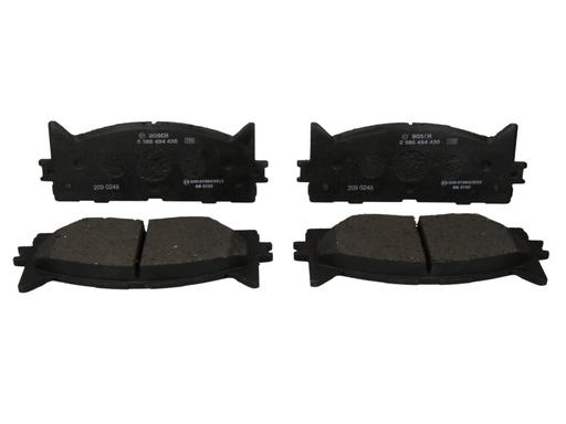 [0 986 494 430] Колодки тормозные (передние) Toyota Camry/Lexus ES 01- (Akebono)