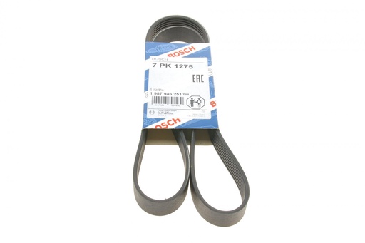 [1 987 946 251] Ремінь генератора VW Touareg 3.0 Hybrid 10-18/Audi A4/A6/A7/Q5/Q7 3.0TFSI 08-17 (7PK1275)